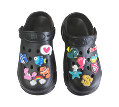 Sandalia plataforma tipo crocs