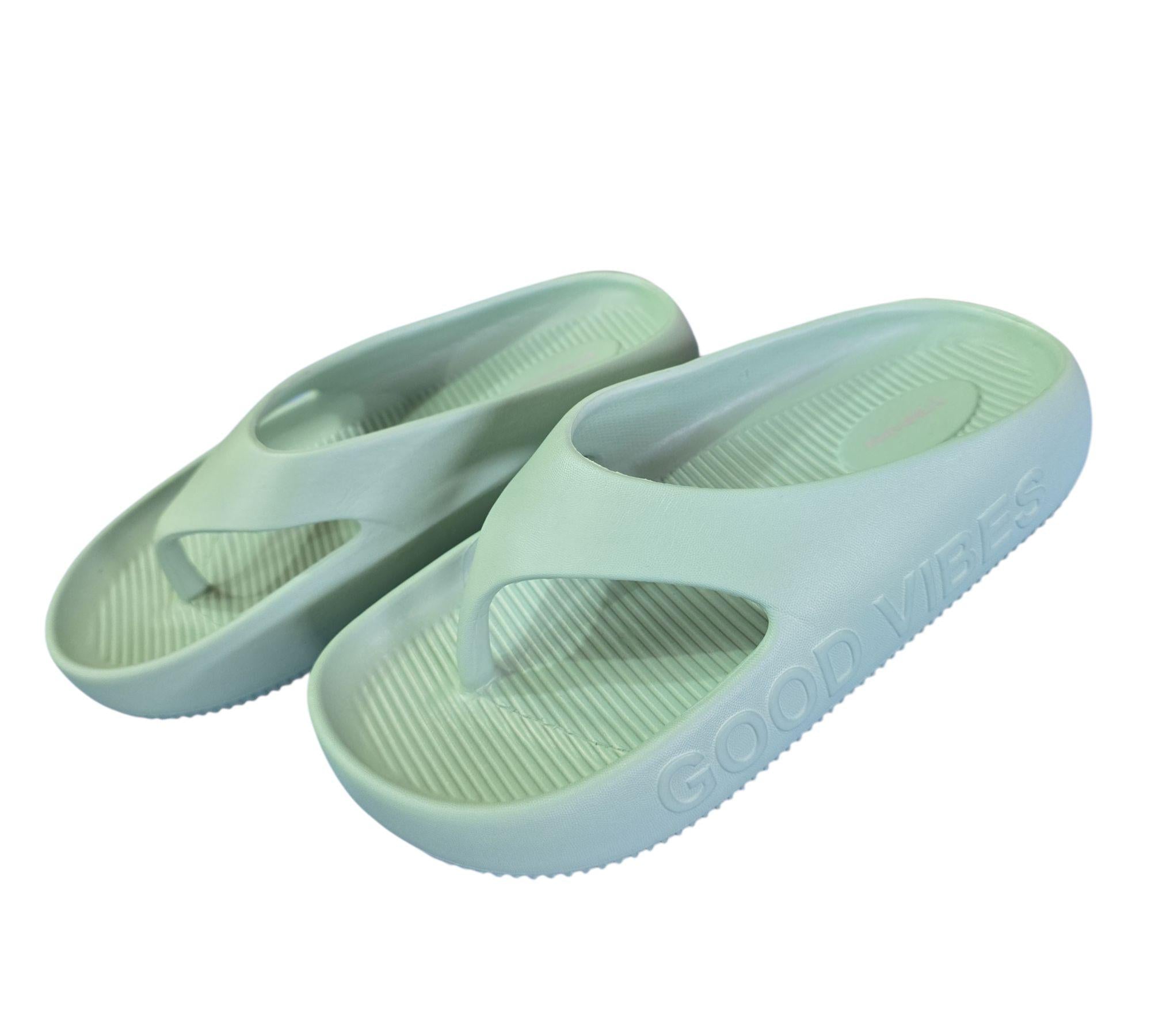 Sandalias Verde pata de gallo modernas y comodas sv-090