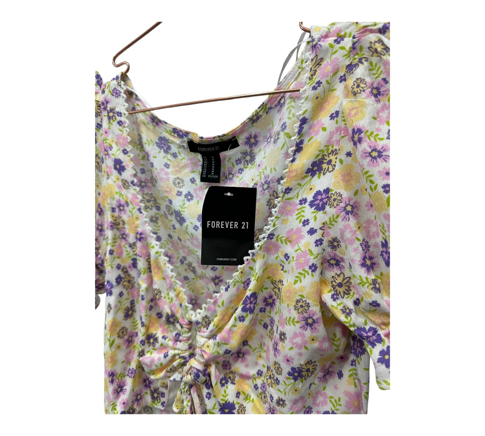 Blusa Forever 21 Flores - Mr.Pacas