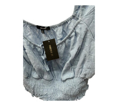 Blusa ombliguera Azul Forever 21 - Mr.Pacas