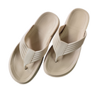 Chanclas para dama pata de gallo cómodas B-682