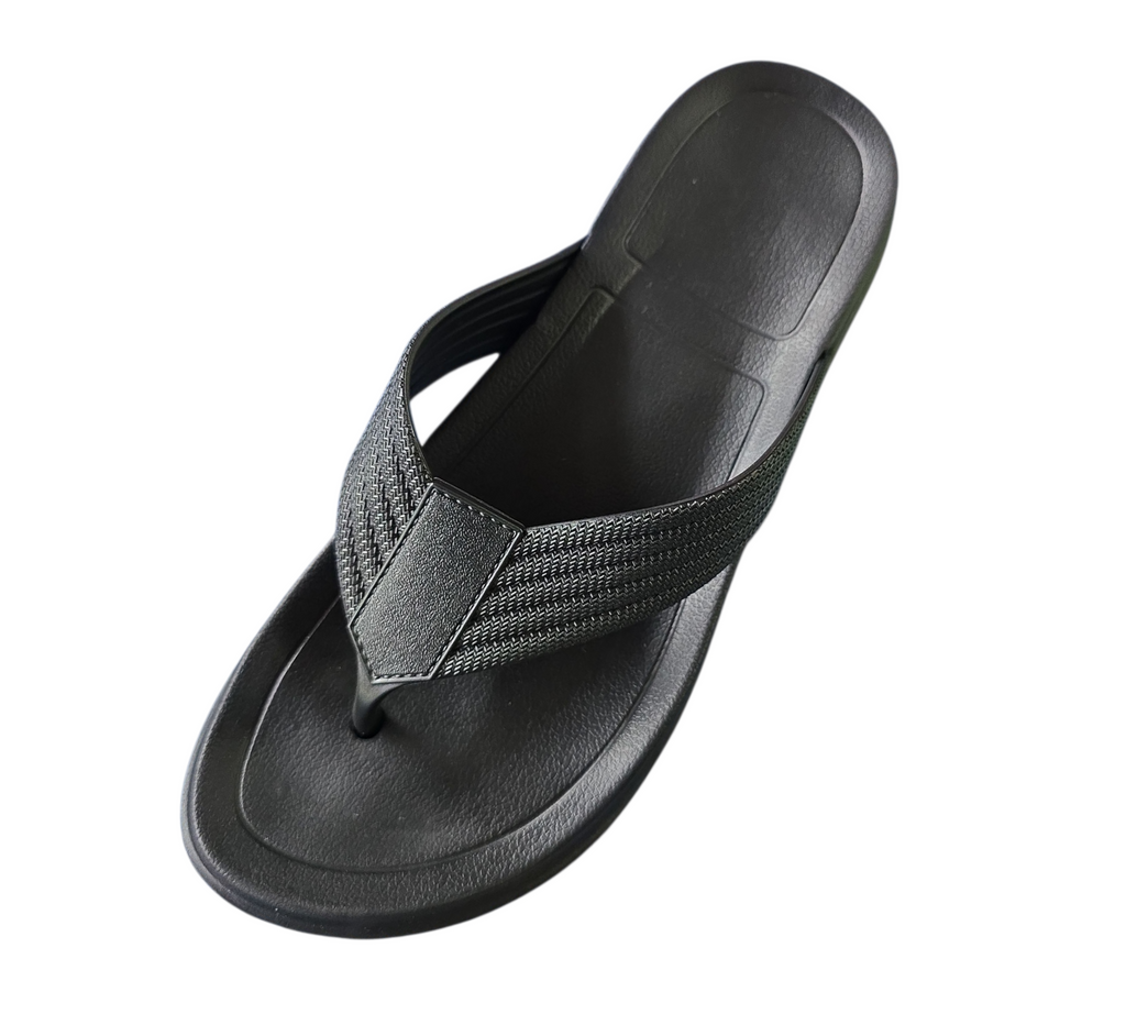 Chanclas para dama pata de gallo cómodas B-682