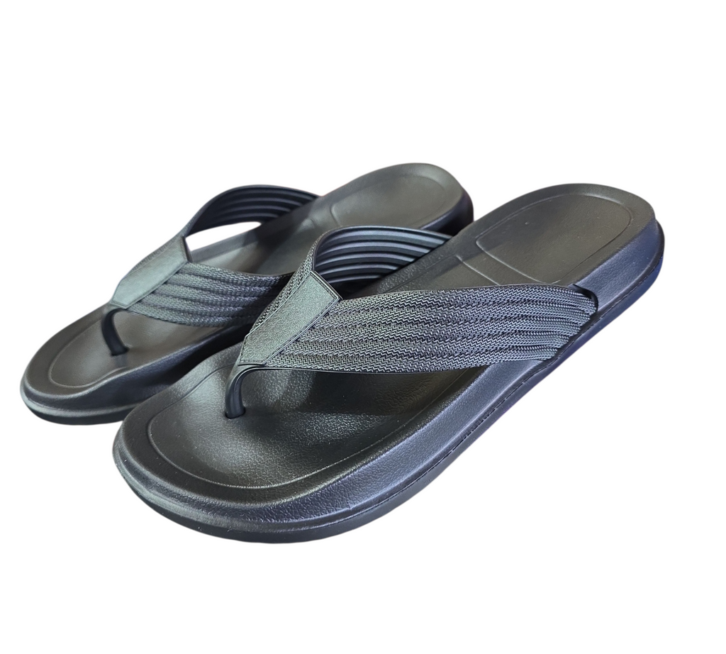 Chanclas para dama pata de gallo cómodas B-682