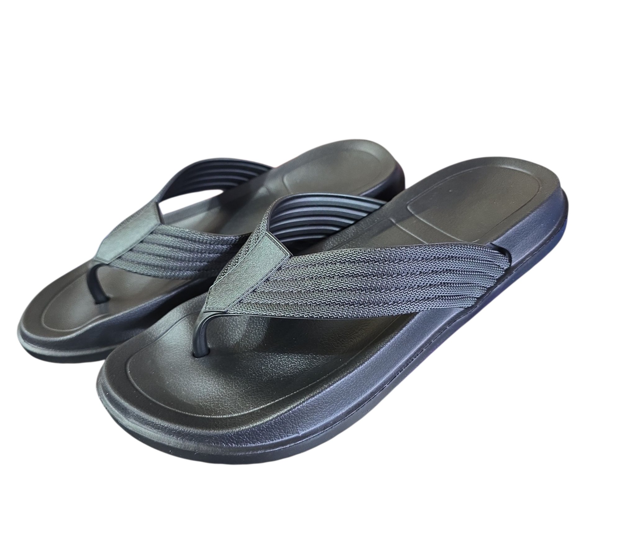 Chanclas para dama pata de gallo cómodas B-682